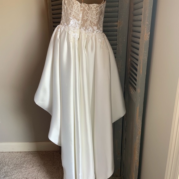 White Prom Dress - Picture 4 of 8